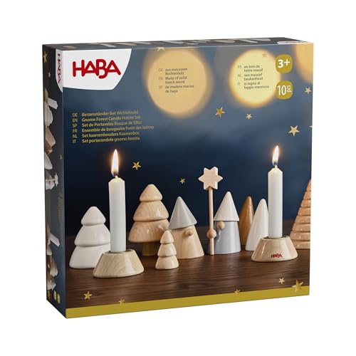 Haba Juego de candelabros Wichtelwald – Decoración navideña... - Toys & Games Amazon Spain à 10.02€