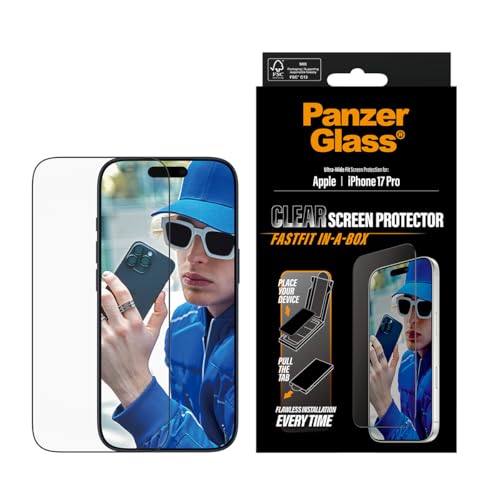 PanzerGlass Protector de pantalla para iPhone 17 Pro de 6.3... - High-Tech & Électronique Amazon Espagne à 24.48€