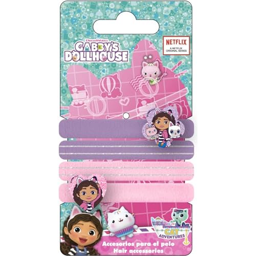 Gabby's Dollhouse Haargummis für Mädchen, 4 Stück... - Jouets & Jeux Amazon Allemagne à 4.84€