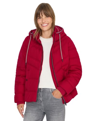Cecil Steppjacke mit Kapuze beaujolais red XXL - Mode & Vêtements en promo à 44.94€