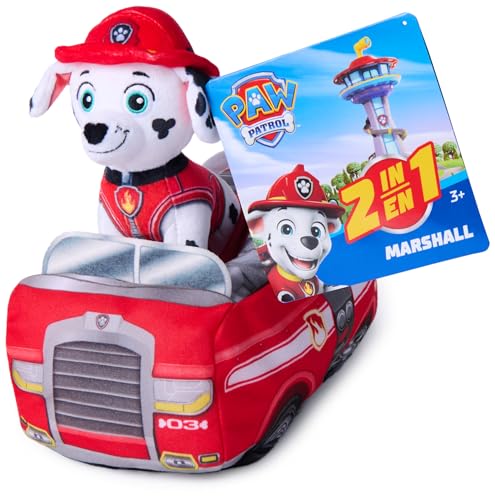 Paw Patrol Plush 2in1 RscuePlshMrshall - Jouets & Jeux Amazon Royaume-Uni à 12.96€