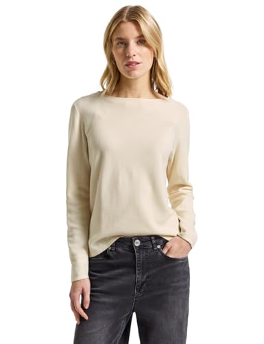 Street One 3015493 Jersey con Textura, Beige Suave, 44 para... - Amazon Espagne à 16.78€