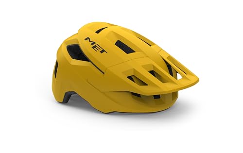MET Shelter MTB Cycling Helmet, Burned Yellow Matt, Size... - Sports & Fitness en promo à 32.41€