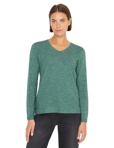 Cecil 3015596 Maglione con Scollo a V, Melange Verde... - Mode & Vêtements Amazon Italie à 16.57€