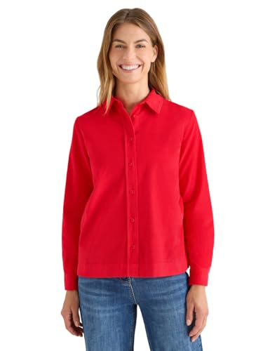 Cecil Chemise en Velours côtelé Rouge Taille L - Mode & Vêtements Amazon France à 25.00€