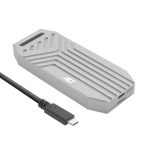 ACT Boîtier SSD M.2 NVMe USB4, M.2 2280 NVMe/PCIe avec clé... - Tech & Electronics Amazon France à 71.72€