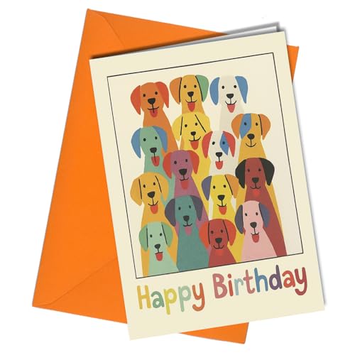 Funny Birthday Card from the Dog – Cute Greeting for Dog... - Animalerie en promo à 1.99€