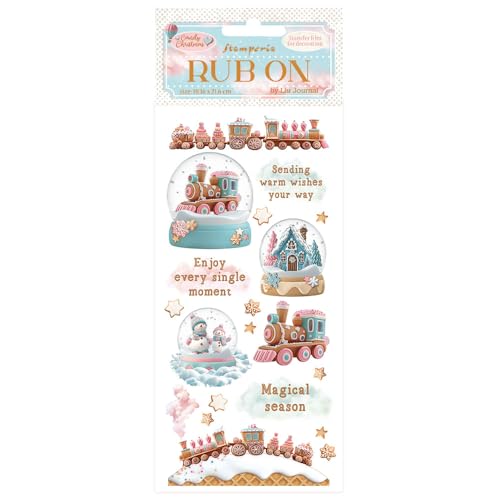 Stamperia - Rub-on for Scrapbooks, Albums, Cards, Bullet... - Maison & Cuisine en promo à 3.28€