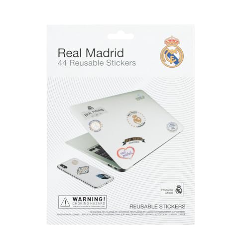 Pegatinas Real Madrid impermeables y reutilizables :... - High-Tech & Électronique Amazon Espagne à 5.95€