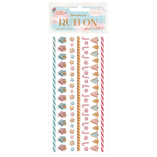 Stamperia - Rub-on for Scrapbooks, Albums, Cards, Bullet... en promo à 3,28€ (-42%) sur Amazon FR