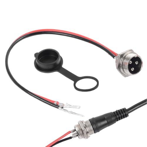 Conector de carga de aviación de 3 pines - Entrada de... - Auto & Moto Amazon Espagne à 1.40€