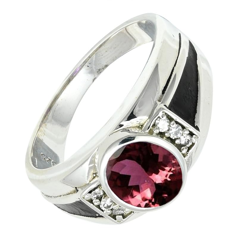 SILVERTROVE Rosa Turmalin (Labor) Edelstein silberplattiert... - Maison & Cuisine Amazon Allemagne à 32.63€