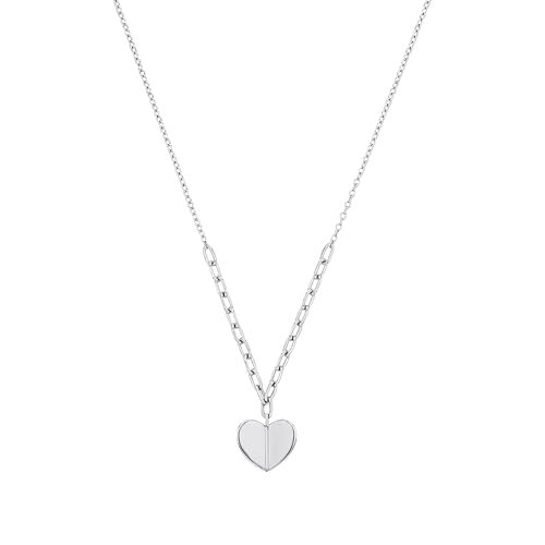 s.Oliver Collana con ciondolo in acciaio inossidabile/argent... - Amazon Italy à 19.07€