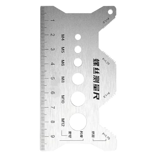 Herramienta de medición de tornillo, verificador de rosca... - High-Tech & Électronique Amazon Espagne à 1.39€