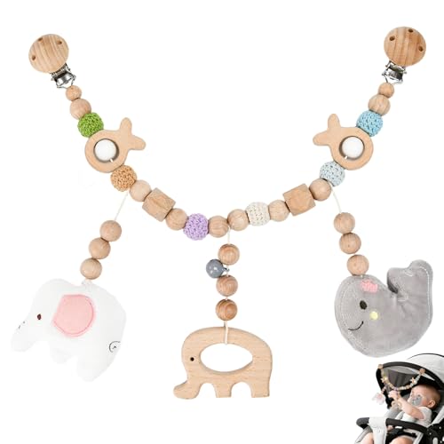 Zuxbolf Kinderwagenkette aus Holz 40cm lang Kinderwagen... - Jouets & Jeux Amazon Allemagne à 1.99€