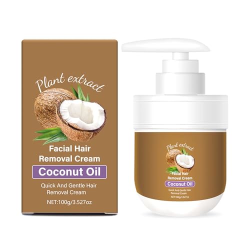 Facial Depilatory Cream,Coconut Facial Hair Removal Cream... - Beauté & Parfums Amazon Royaume-Uni à 3.09€