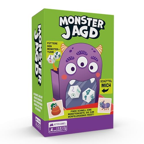 Exploding Kittens präsentiert: Monsterjagd. EIN Würfelspiel... - Jouets & Jeux Amazon Allemagne à 6.54€