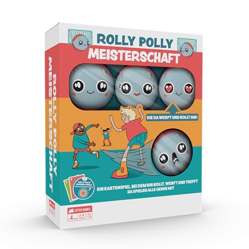 Exploding Kittens Présenté : Rolly Polly Championnat Jeu de... - Jouets & Jeux Amazon France à 13.50€