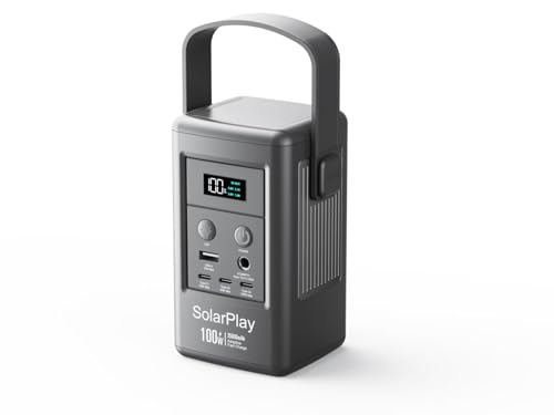 SOLARPLAY Powerstation 2500mAh，solar Generator Q100 en promo sur Amazon