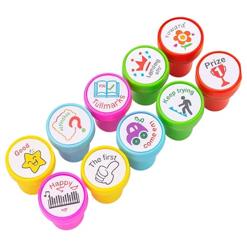 Lot de 10 tampons de motivation pour enseignant, école... - Auto & Moto Amazon France à 5.47€