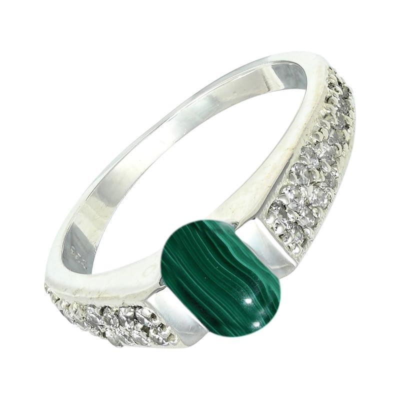 SILVERTROVE Malachit Edelstein für Herren und Damen allen... - Maison & Cuisine Amazon Allemagne à 32.63€