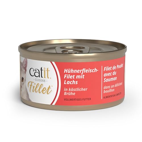 Catit Cuisine - Hühnerfleisch-Filet mit Lachs in köstlicher... - Maison & Cuisine en promo à 1.99€