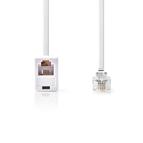 NEDIS RJ11 Telekom-Verlängerungskabel, flaches Design... - Erreur de prix -77% à 3.49€