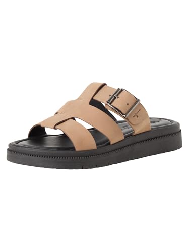 Tamaris Donna pantolette con tacco a zeppa in pelle beige... - Home & Kitchen Amazon Italy à 43.85€