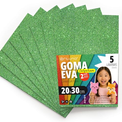 OFITURIA Plaques de Mousse Pailletée pour Découpage... - Tech & Electronics Amazon France à 4.10€