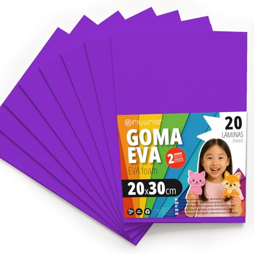 OFITURIA Goma Eva para Manualidades Escolares y Creativas... - Bébé & Puériculture Amazon Espagne à 6.90€