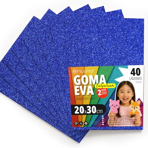 OFITURIA Plaques de Mousse Pailletée pour Découpage... - Tech & Electronics Amazon France à 23.11€