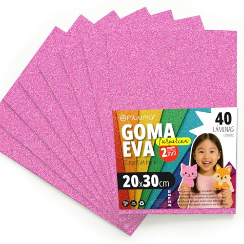 OFITURIA Plaques de Mousse Pailletée pour Découpage... - High-Tech & Électronique en promo à 22.34€