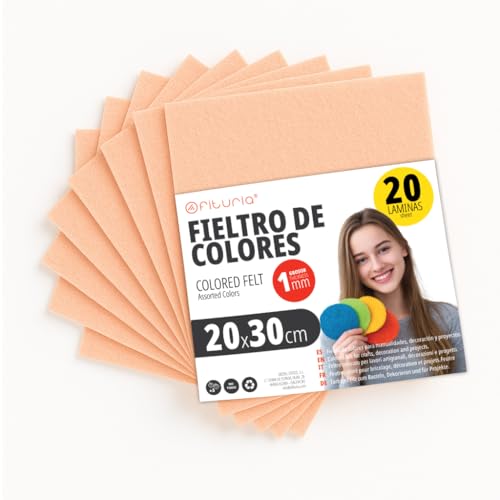 OFITURIA Fieltro para Manualidades, Fieltro de Colores... - DIY & Tools Amazon Spain à 8.05€