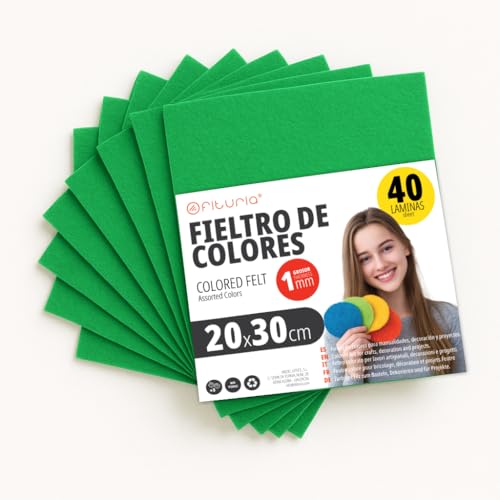 OFITURIA Feutrine de Couleurs pour Loisirs Créatifs... - Loisirs Créatifs Amazon France à 16.61€