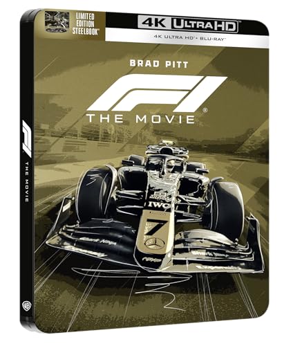 F1 Steelbook 1 'Vintage' (4K Ultra HD + Blu-ray) - DIY & Tools Amazon Italy à 15.11€