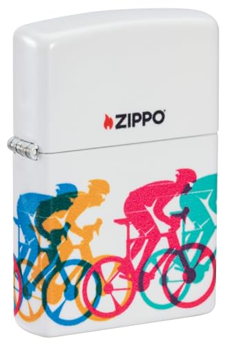Zippo - Briquet Tempête Motif Course De Vélo, 540°... - Loisirs Créatifs Amazon France à 45.95€