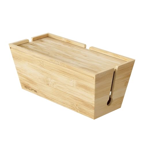 D-Line Caja Organizadora de Cables de Bambú | Caja Natural... - High-Tech & Électronique Amazon Espagne à 12.88€