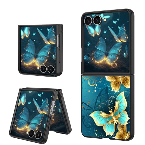 YINLAI for Samsung Galaxy Z Flip 7 Case Pattern Glow in the... - High-Tech & Électronique Amazon Royaume-Uni à 7.99€