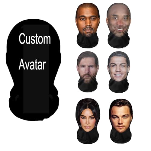 Customized Lifelike 3D Printing Full Face Mask... - Loisirs Créatifs en promo à 1.99€