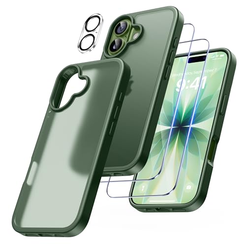 FLLAO 4 en 1 Coque pour iPhone 17 avec 2 Verre Trempé et 1... en promo sur Amazon