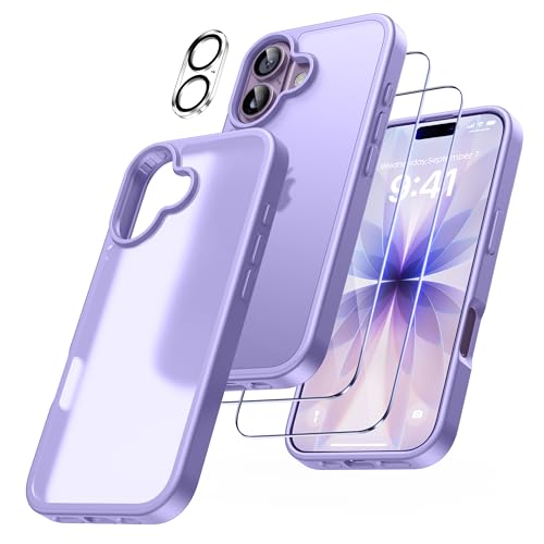 FLLAO 4 en 1 Coque pour iPhone 17 avec 2 Verre Trempé et 1... en promo sur Amazon