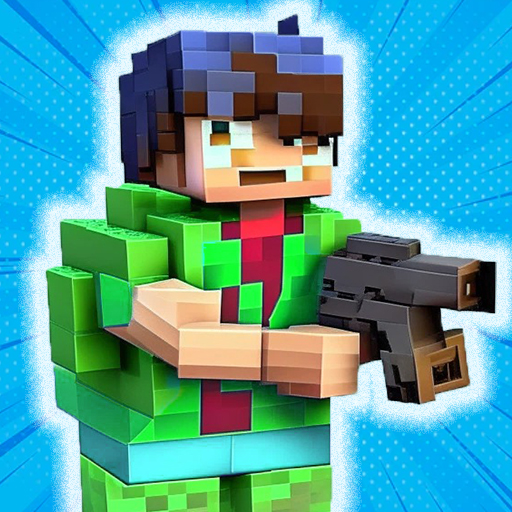 Block City Gun Fight 3D: Pixel Shooting Battle Game - High-Tech & Électronique Amazon Allemagne à 4.29€