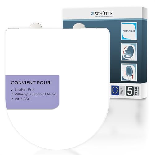 SCHÜTTE Abattant WC compatible avec Villeroy & Boch O Novo... - Auto & Moto Amazon France à 52.24€