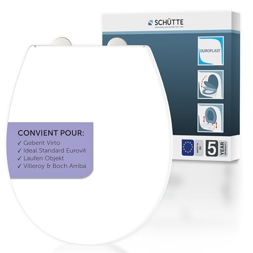 SCHÜTTE Abattant WC compatible avec Villeroy & Boch Arriba... - Auto & Moto en promo à 43.99€