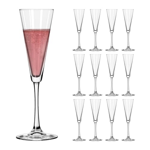 LIBBEY 70141 Verre à champagne « VINA », 192 ml, lot de 12 en promo à 19,67€ (-54%) sur Amazon FR