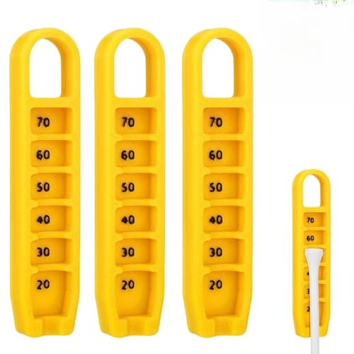 3Pcs 6 Settings Golf Tee Height Adjuster,Plastic Precision... - Sports & Fitness Amazon Royaume-Uni à 1.99€