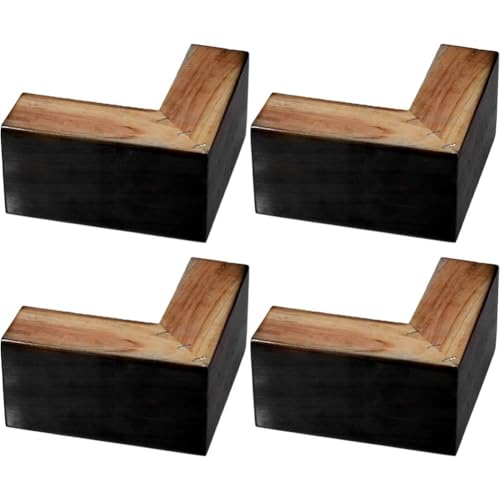 Luxylei Möbelbeine Aus Holz, 4 Stück, L-förmige Tischfüße... - Maison & Cuisine en promo à 4.99€