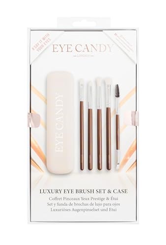 Eye Candy Luxury Eye Brush Set & Case - Beauté & Parfums Amazon France à 4.76€