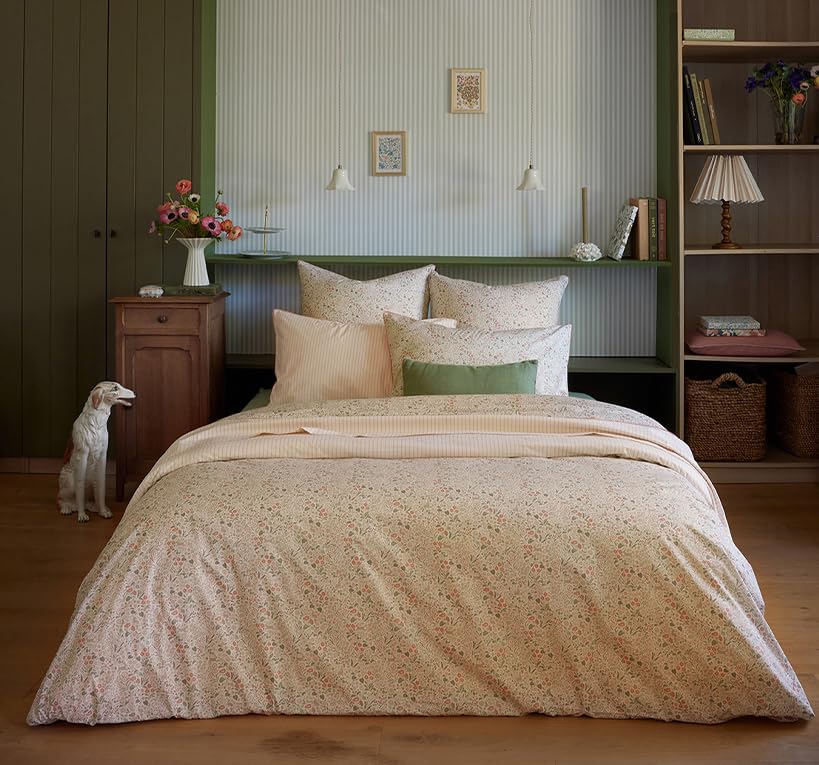 Housse de Couette imprimée en Percale de Coton, Cottage... - Auto & Motorcycle Amazon France à 59.70€