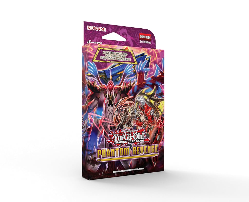 Yu-Gi-Oh! Phantom Revenge 3-Pack Booster - Amazon Royaume-Uni à 3.99€